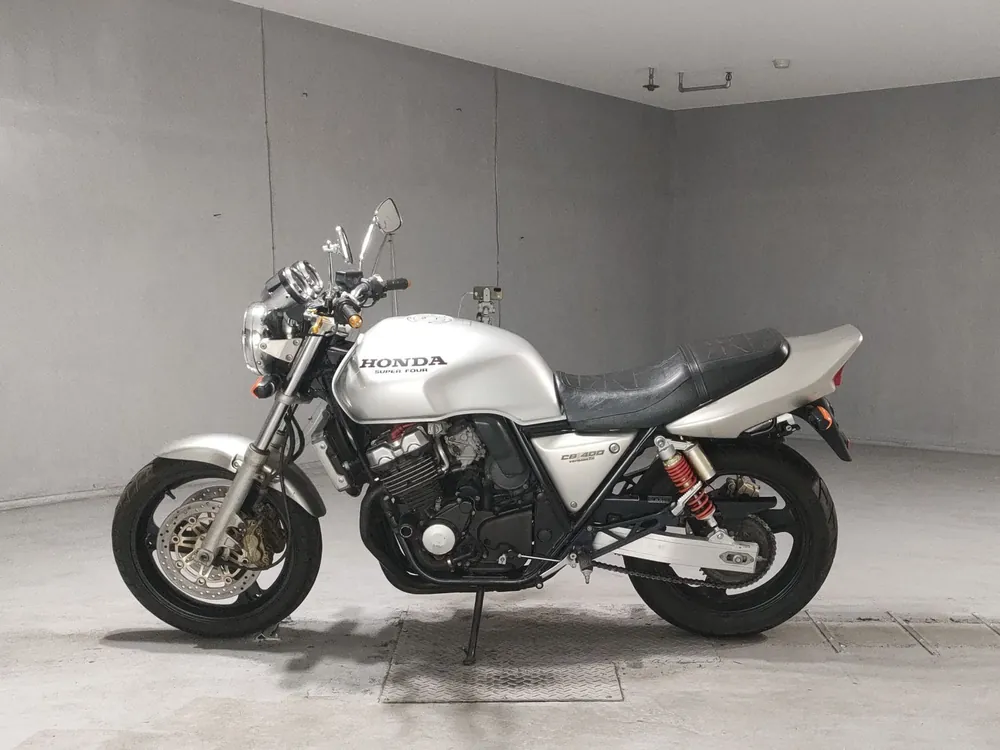 Honda CB400 1998, серебристый, фото 2
