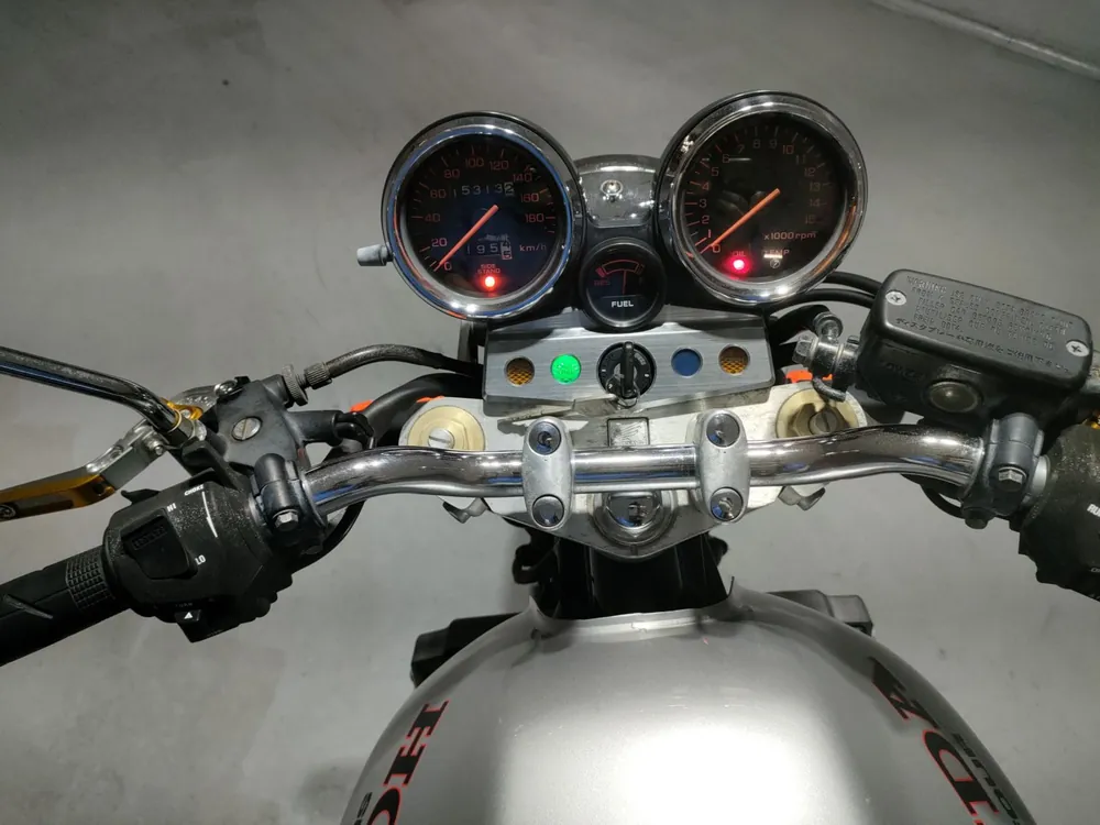 Honda CB400 1998, серебристый, фото 5