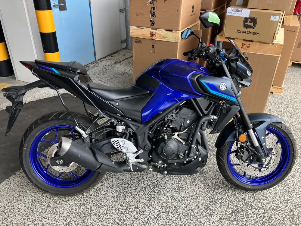 Yamaha YZF-R25, синий, фото 5