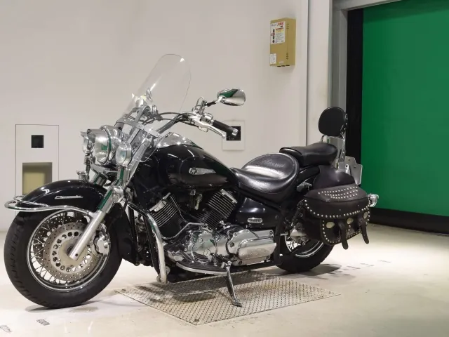 Yamaha Dragstar 1100 2008, чёрный, фото 4