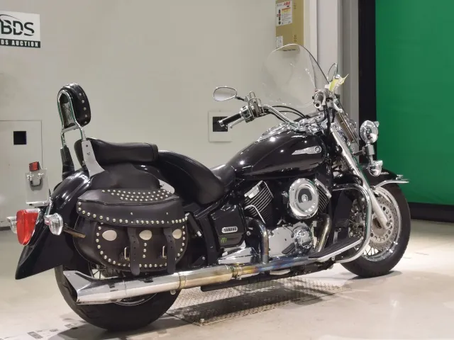 Yamaha Dragstar 1100 2008, чёрный, фото 5