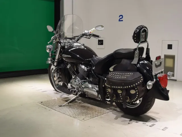 Yamaha Dragstar 1100 2008, чёрный, фото 6