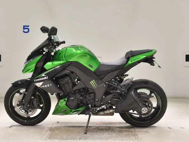 Kawasaki Z1000-4 2013, зелёный, фото 2