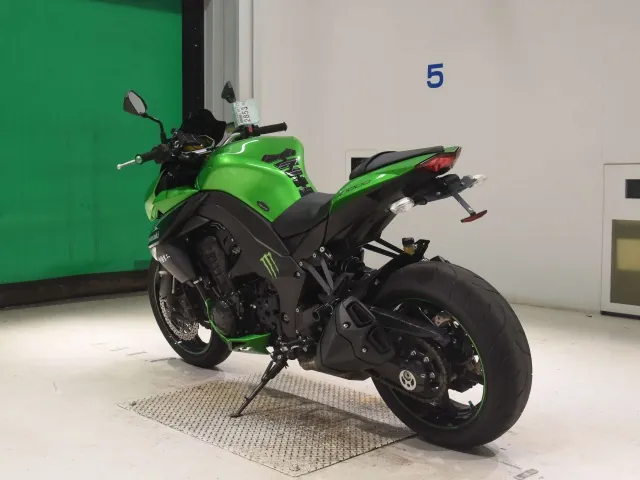 Kawasaki Z1000-4 2013, зелёный, фото 6