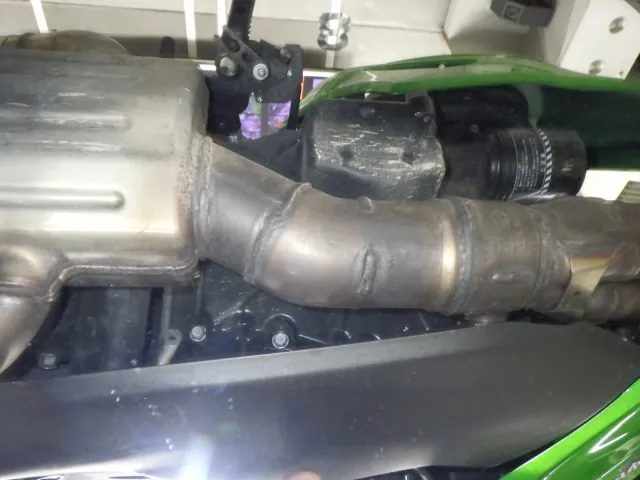 Kawasaki Z1000-4 2013, зелёный, фото 7