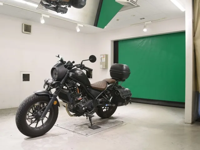 Honda Rebel 250, чёрный, фото 4