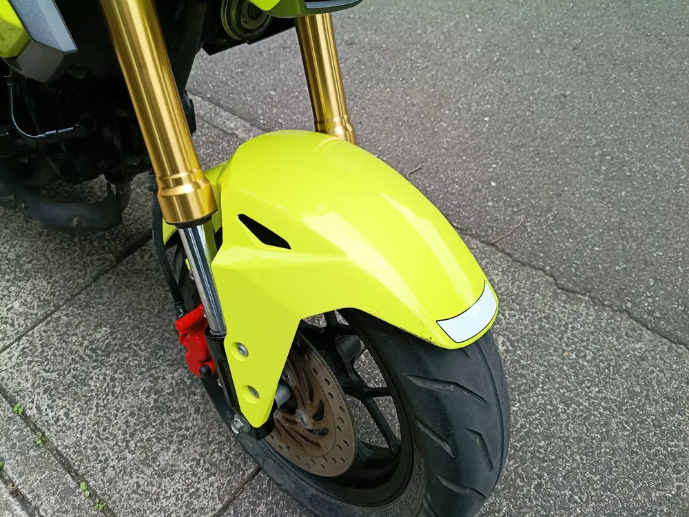 Honda Grom, жёлтый, фото 11