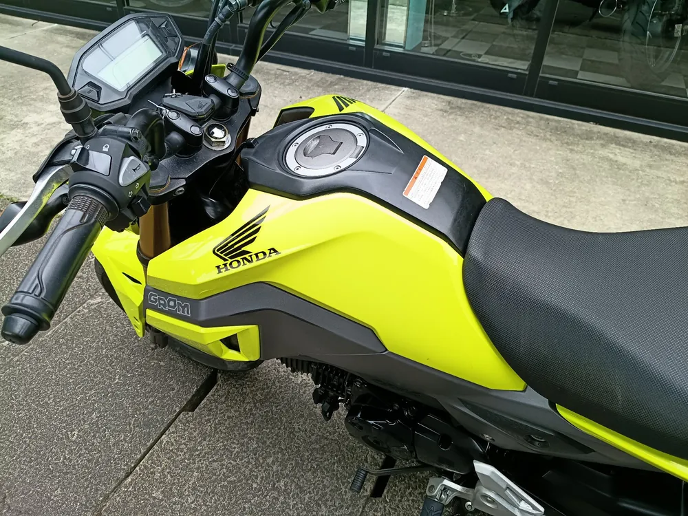 Honda Grom, жёлтый, фото 12