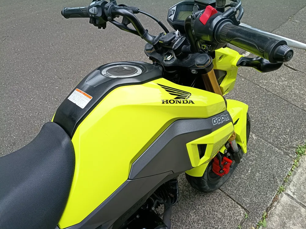 Honda Grom, жёлтый, фото 13