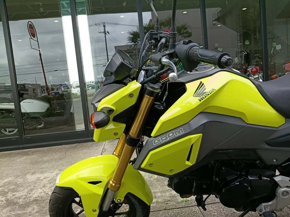 Honda Grom, жёлтый, фото 14