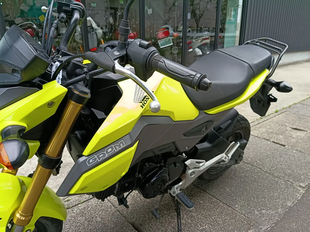 Honda Grom, жёлтый, фото 16