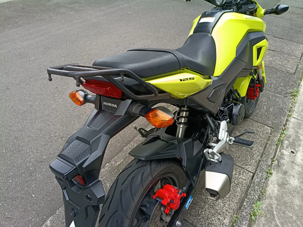 Honda Grom, жёлтый, фото 19