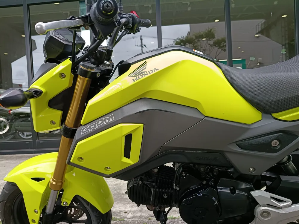 Honda Grom, жёлтый, фото 20
