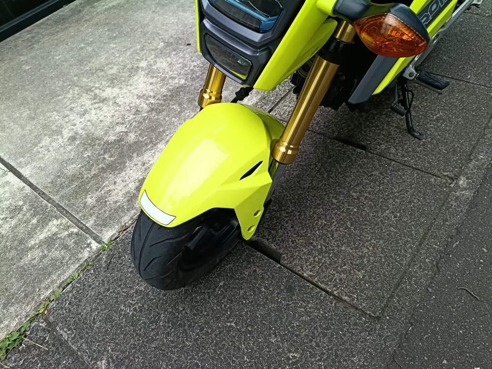 Honda Grom, жёлтый, фото 10