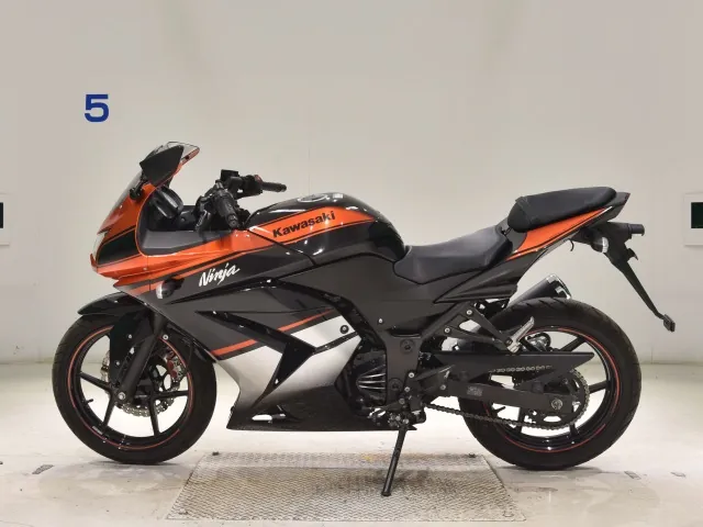 Kawasaki Ninja 250SL, black | orange, фото 2