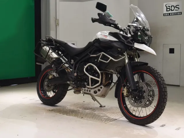 Triumph Tiger 800XC 2013, white | black, фото 3