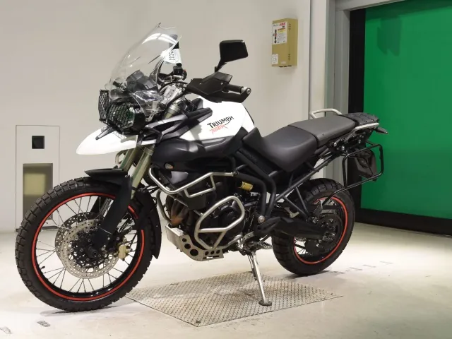 Triumph Tiger 800XC 2013, white | black, фото 4