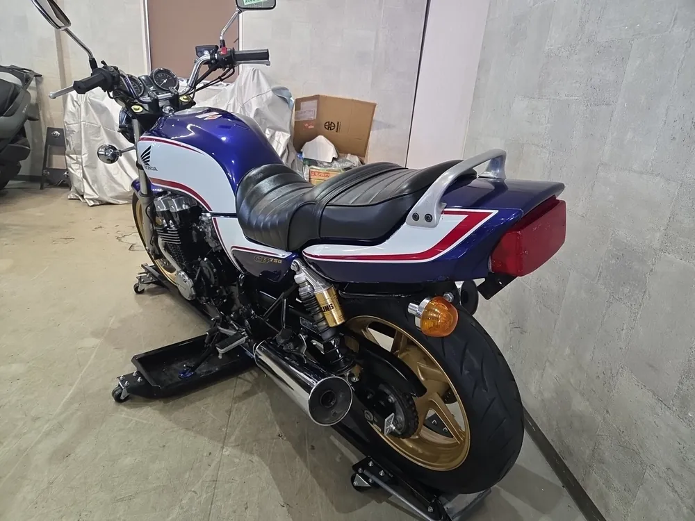 Honda CB750 2008, blue / white, фото 7
