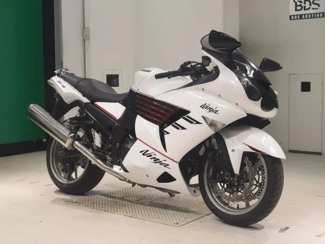 Kawasaki ZX-14 2007, white | red | black, фото 3