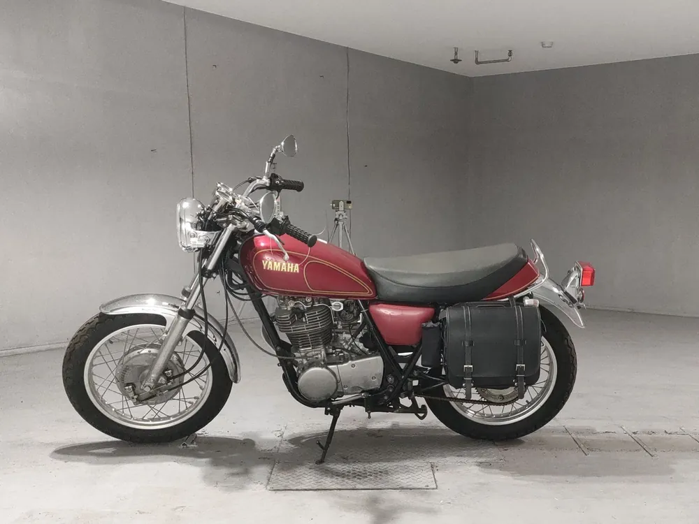 Yamaha SR400 1998, красный, фото 2