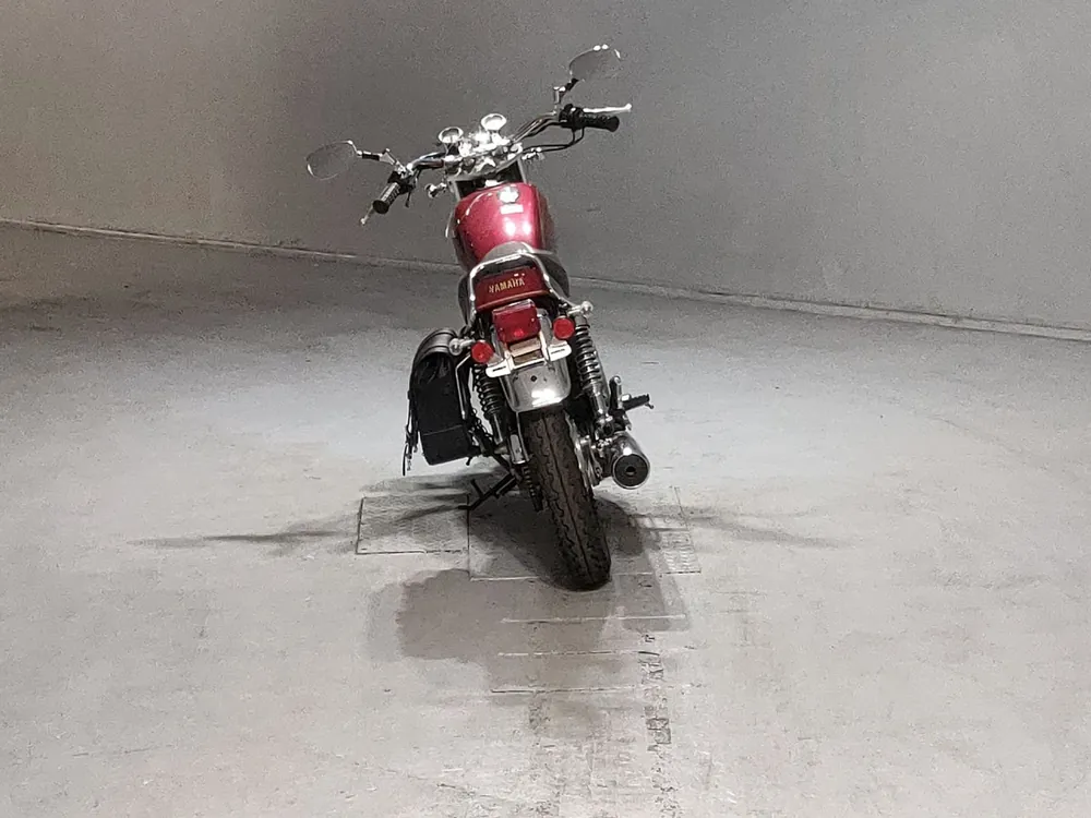 Yamaha SR400 1998, красный, фото 4