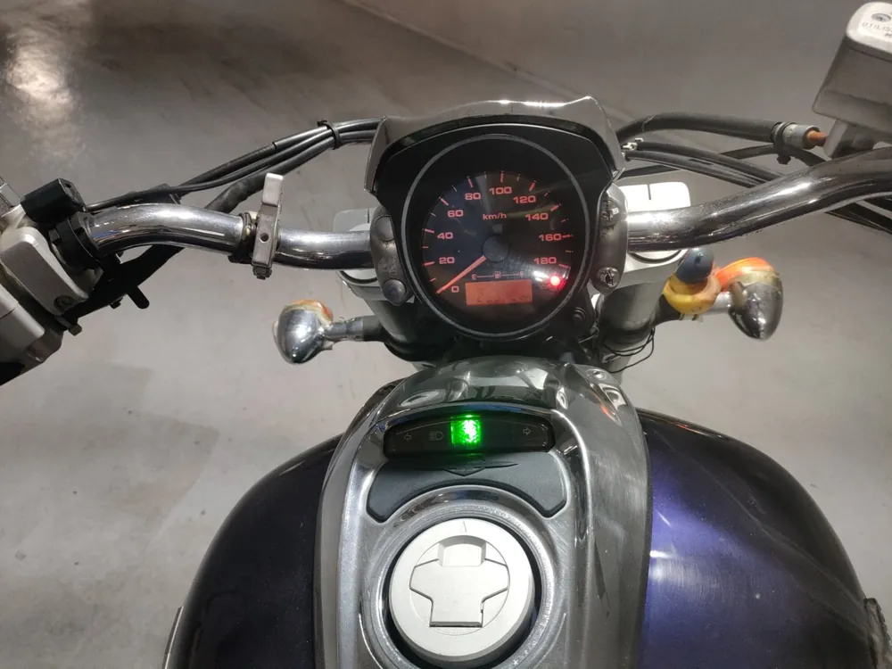 Suzuki Boulevard 400 2007, синий, фото 5