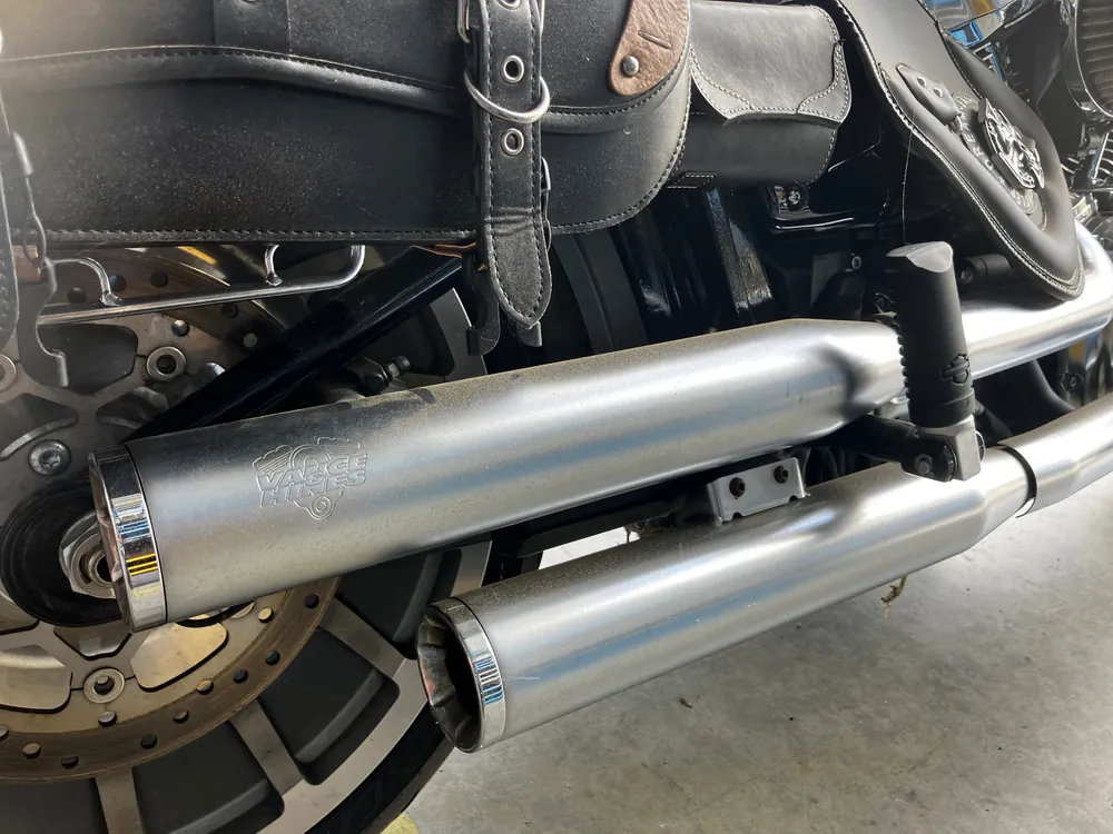 Harley-Davidson FLFBS 2019, чёрный, фото 5
