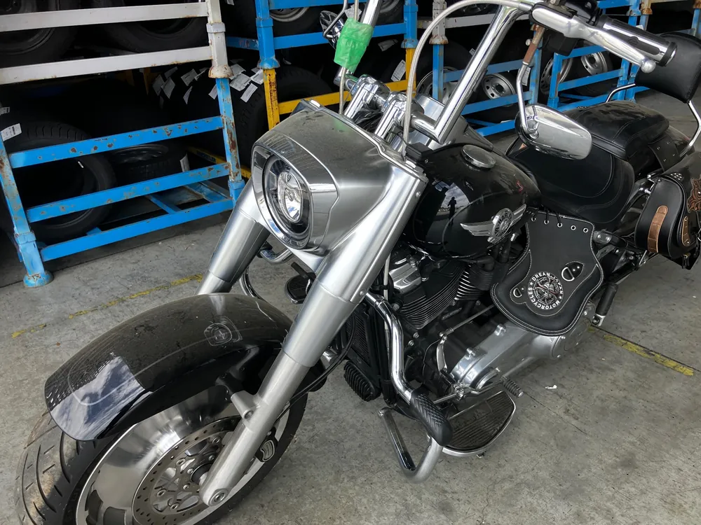 Harley-Davidson FLFBS 2019, чёрный, фото 8