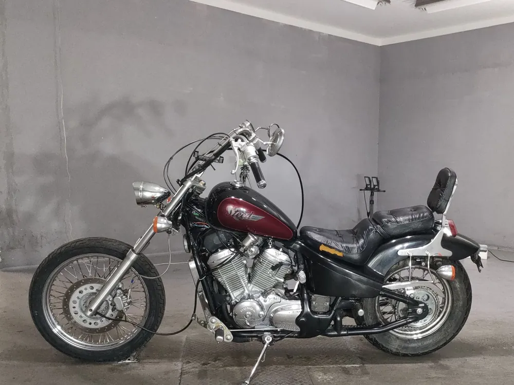 Honda Steed 400 1994, чёрный, фото 2