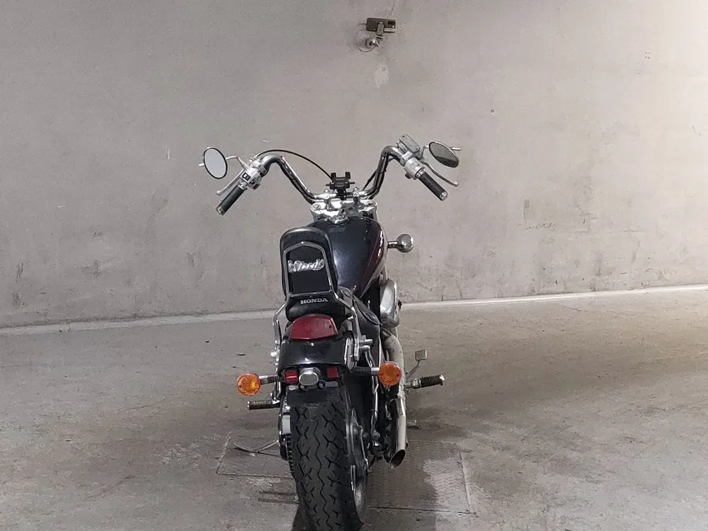 Honda Steed 400 1994, чёрный, фото 4