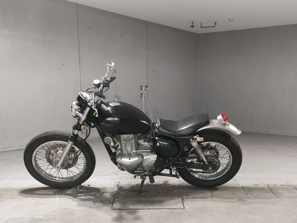 Kawasaki Estrella, чёрный, фото 2