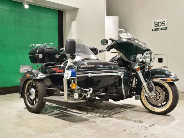 Harley-Davidson HARLEYFLHTCU-I1340 SIDE 1996, black | green, фото 3