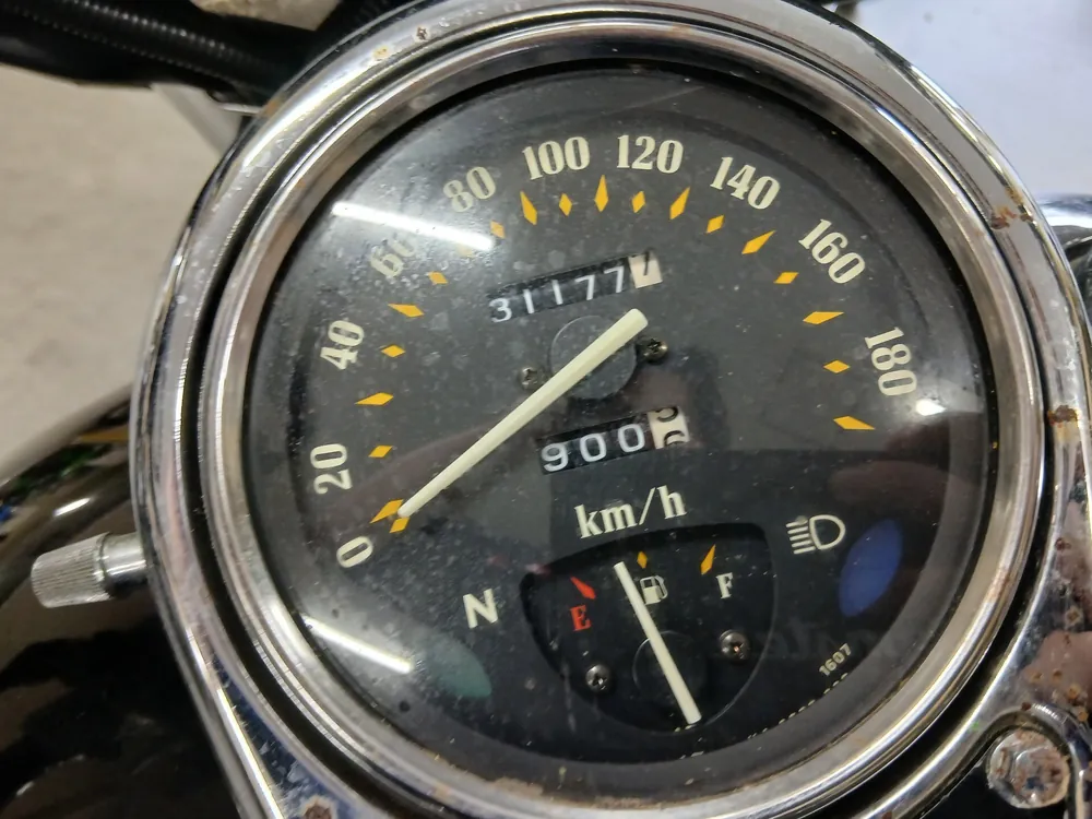 Kawasaki Vulcan 1500 Classic 1998, чёрный, фото 3