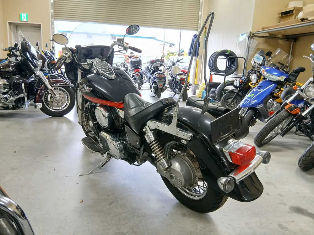 Kawasaki Vulcan 1500 Classic 1998, чёрный, фото 5