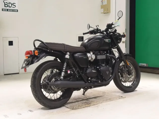 Triumph Bonneville T120 2018, matt black, фото 5