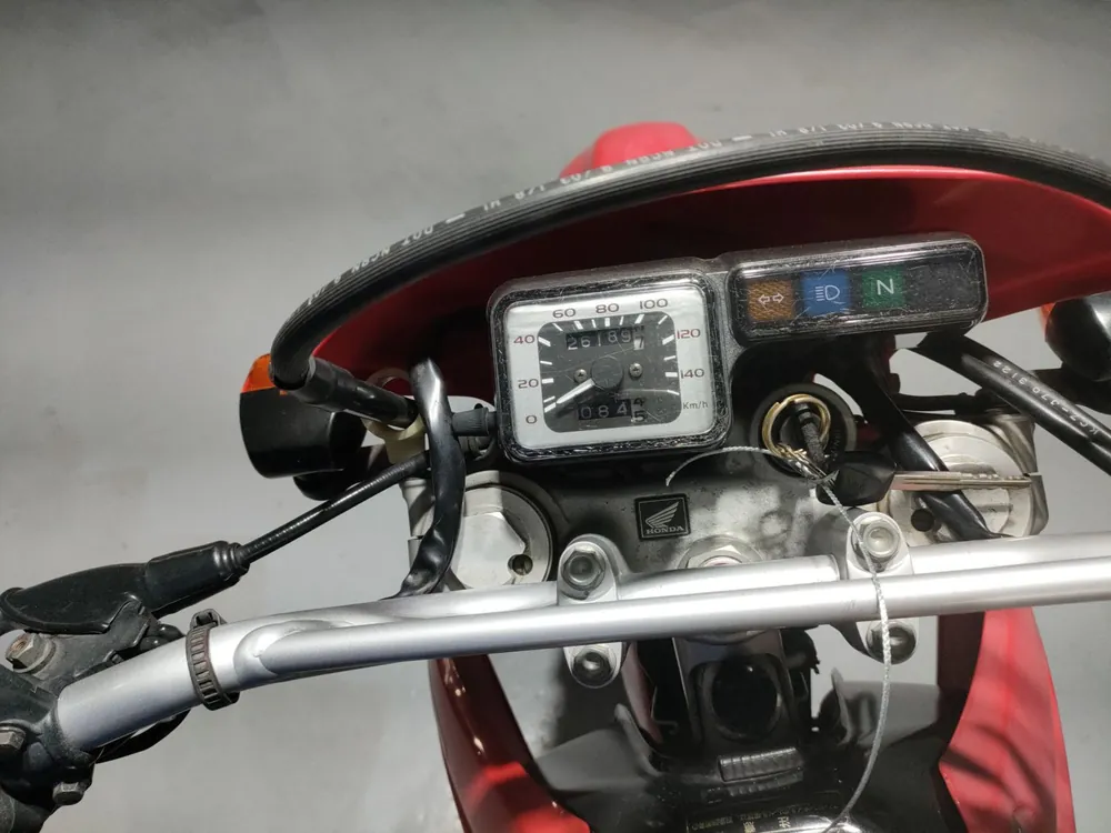 Honda XR250, красный, фото 5