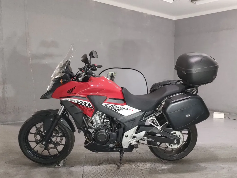 Honda CB400X ABS 2017, white / red, фото 2