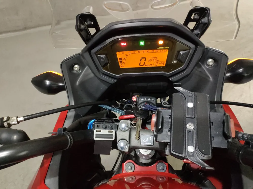 Honda CB400X ABS 2017, white / red, фото 5