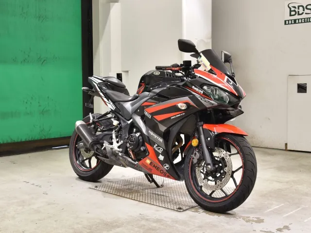 Yamaha YZF-R25, красный, чёрный, фото 3