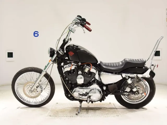 Harley-Davidson XL1200C 2005, чёрный, фото 2