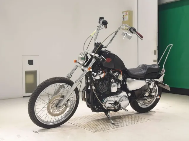 Harley-Davidson XL1200C 2005, чёрный, фото 4