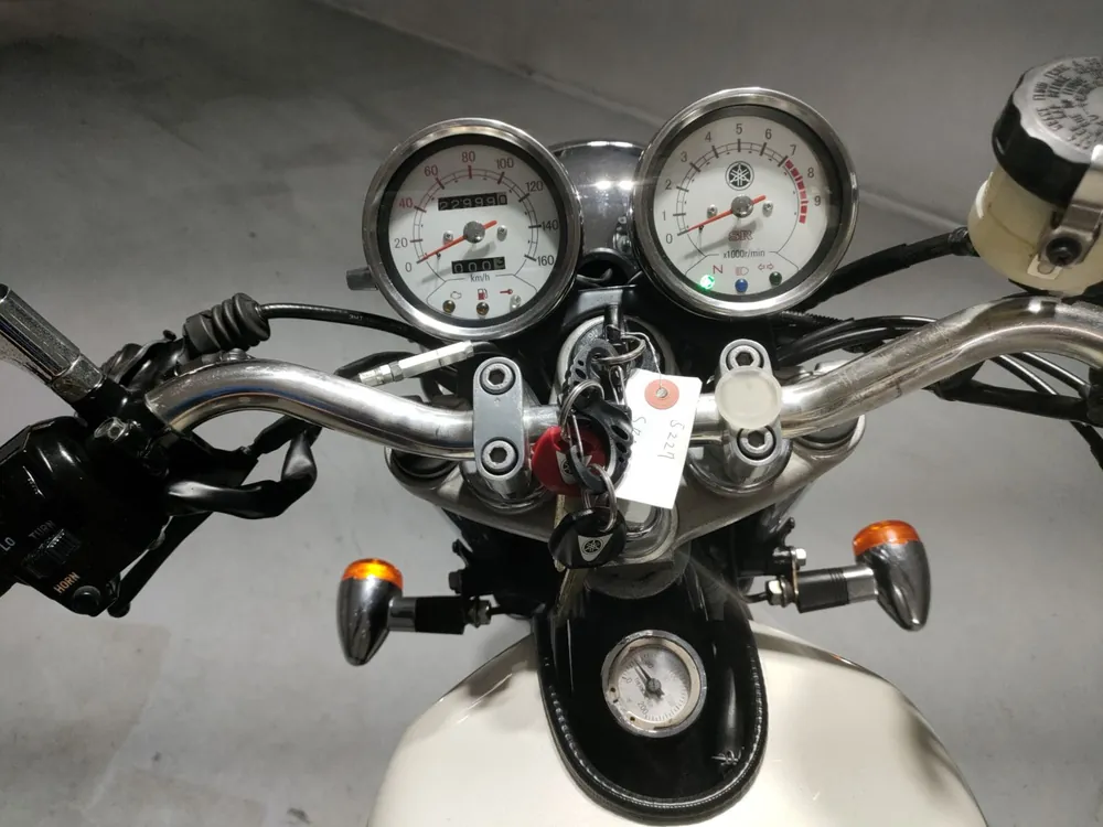 Yamaha SR400 2013, белый, фото 5