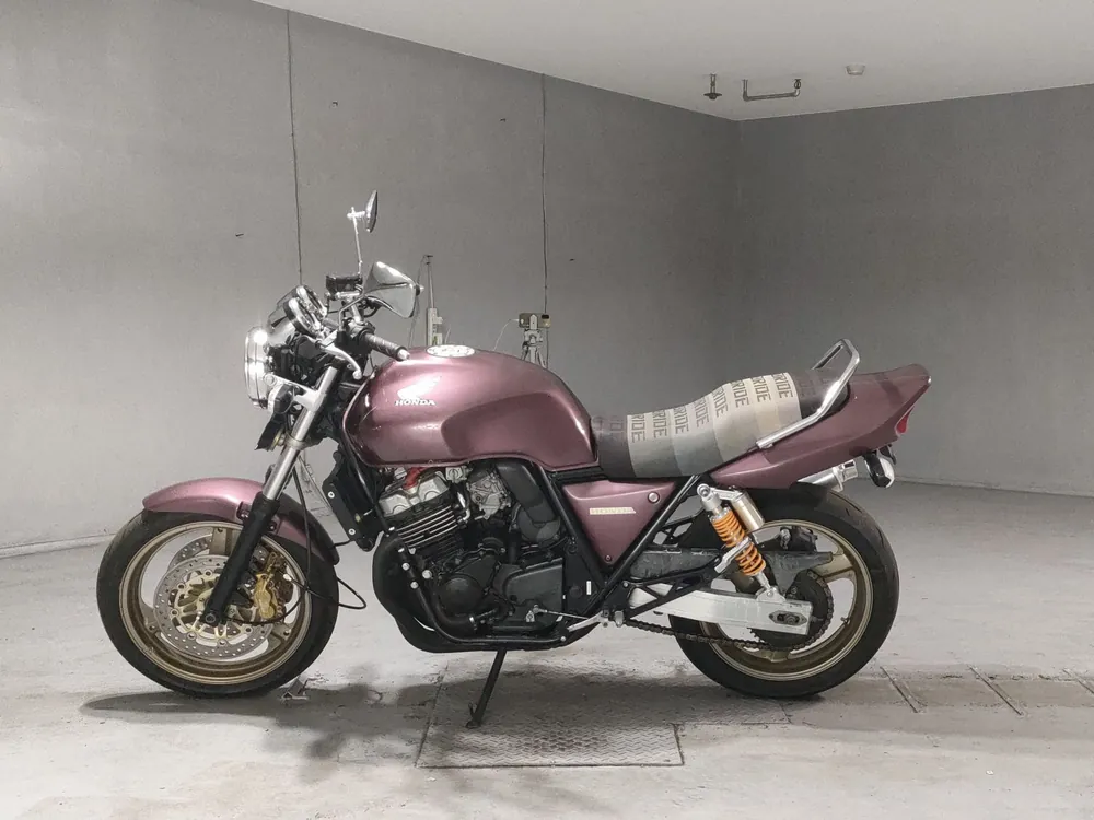 Honda CB400 1997, фиолетовый, фото 2