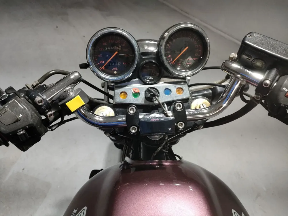 Honda CB400 1997, фиолетовый, фото 5
