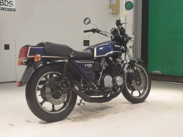 Kawasaki Z1000A 2021, navy blue, фото 5