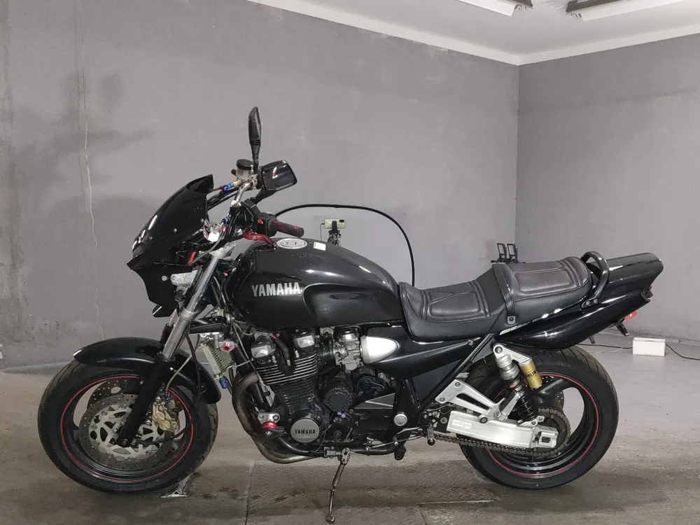 Yamaha XJR1200 1996, чёрный, фото 2