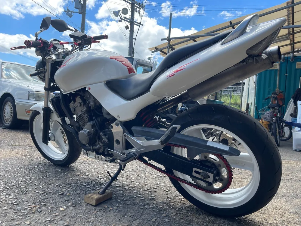 Honda Hornet 250, белый, фото 4
