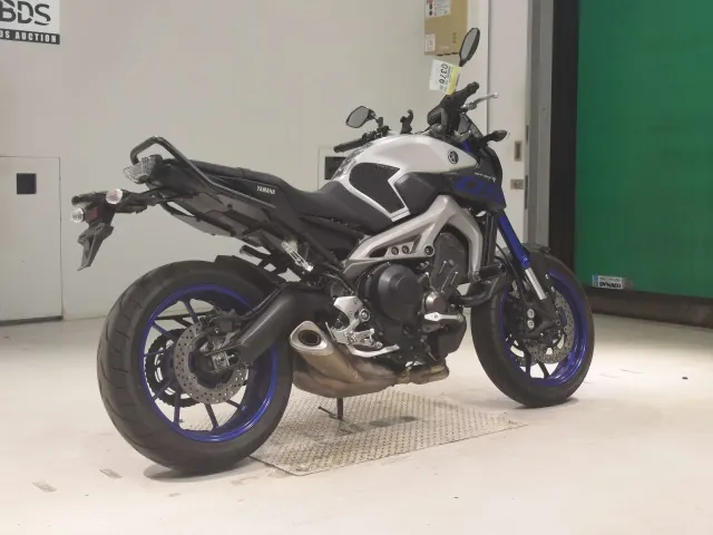 Yamaha MT-09 2015, blue | silver, фото 5