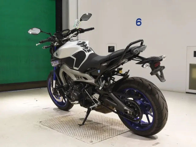 Yamaha MT-09 2015, blue | silver, фото 6
