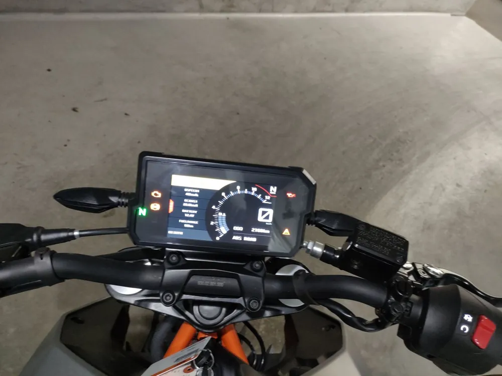 KTM 390 Duke 2025, чёрный, фото 5